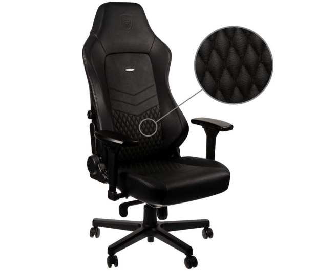 noblechairs HERO Skórzany czarny - 437181 - zdjęcie 2